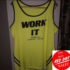 🔴Bobbie Brooks Athletic Tank Plus Size